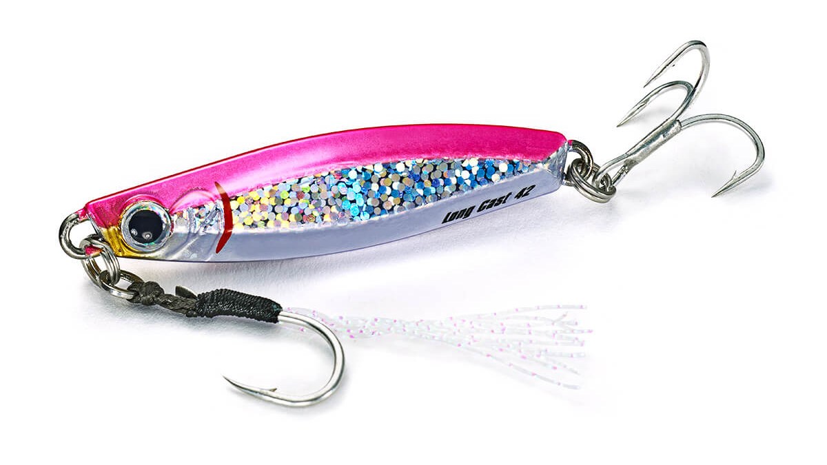 Japanese metal jig for shore fishing