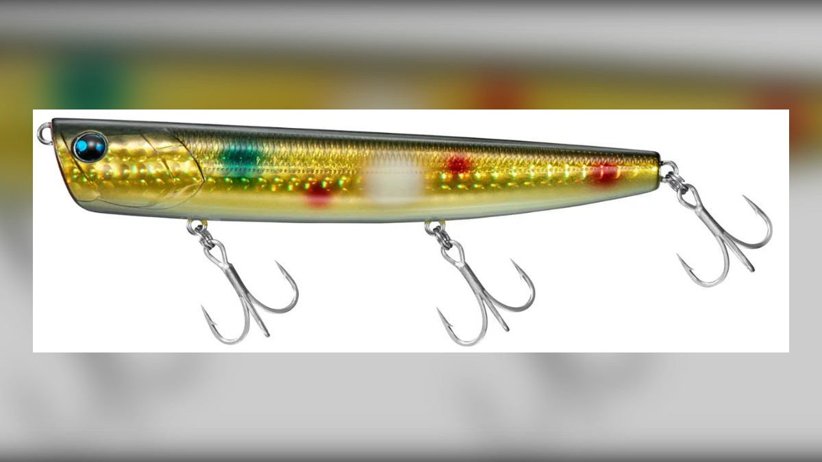 Daiwa Morethan Burst Upper 180F: A 60.5 g Topwater for Lunker Seabass Only